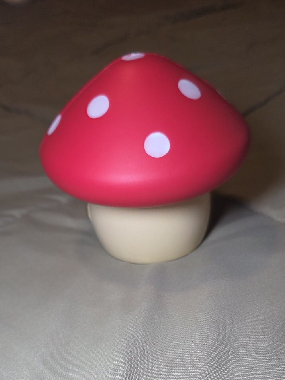 ban.do Feel Better Mushroom De-Stress Ball Red White Squishy Stress Toy